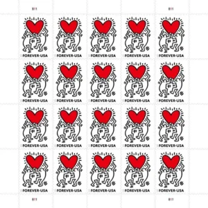 2025 Love Forever First Class Postage Stamps