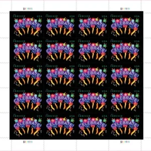 Celebrate Forever First Class Postage Stamps