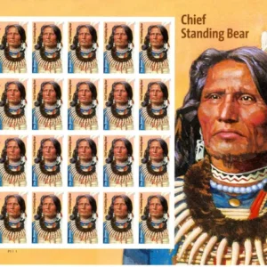 Chief Standing Bear Forever Postage Stamps