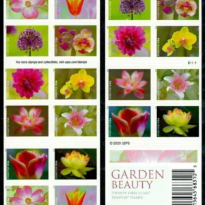 Garden Beauty Forever First Class Postage Stamps