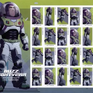 Go Beyond' Your Typical with Buzz Lightyear Forever First Class Postage Stamps