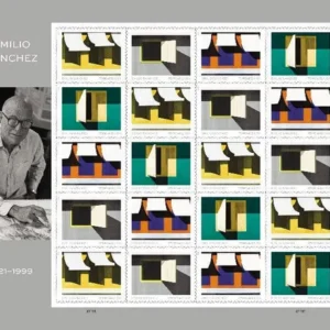 Legendary Artist Emilio Sanchez Honored Forever Postage Stamps