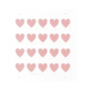 Made of Hearts Forever First Class Postage Stamps