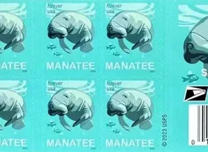 Save Manatees Forever Stamps