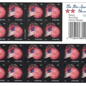 Star-Spangled Banner Fireworks Forever Postage Stamps