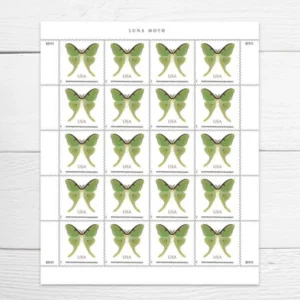 Luna Moth Forever First Class Postage Stamps