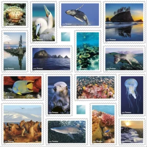 National Marine Sanctuaries Forever First Class Postage Stamps