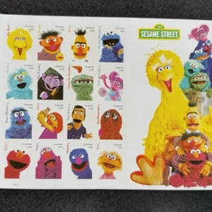 Sesame Street Forever First Class Postage Stamps