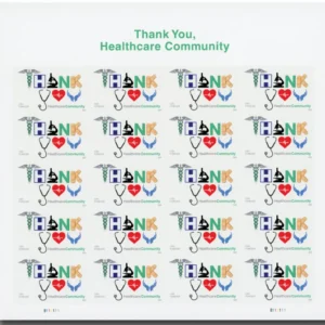 Thank You, Healthcare Community Forever First Class Postage Stamps