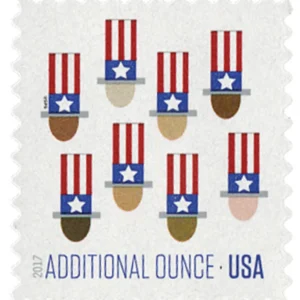 Uncle Sam's Hat 2017 Forever First Class Postage Stamps