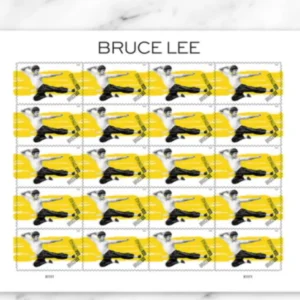 Bruce Lee Forever First Class Postage Stamps