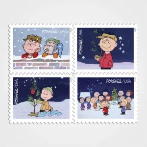 A Charlie Brown Christmas Stamps - Forever First Class Postage Stamps