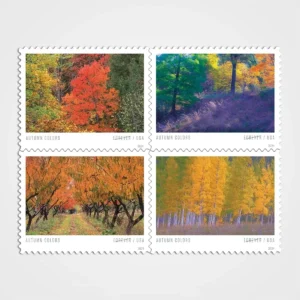 Autumn Colors Stamps - Forever First Class Postage Stamps