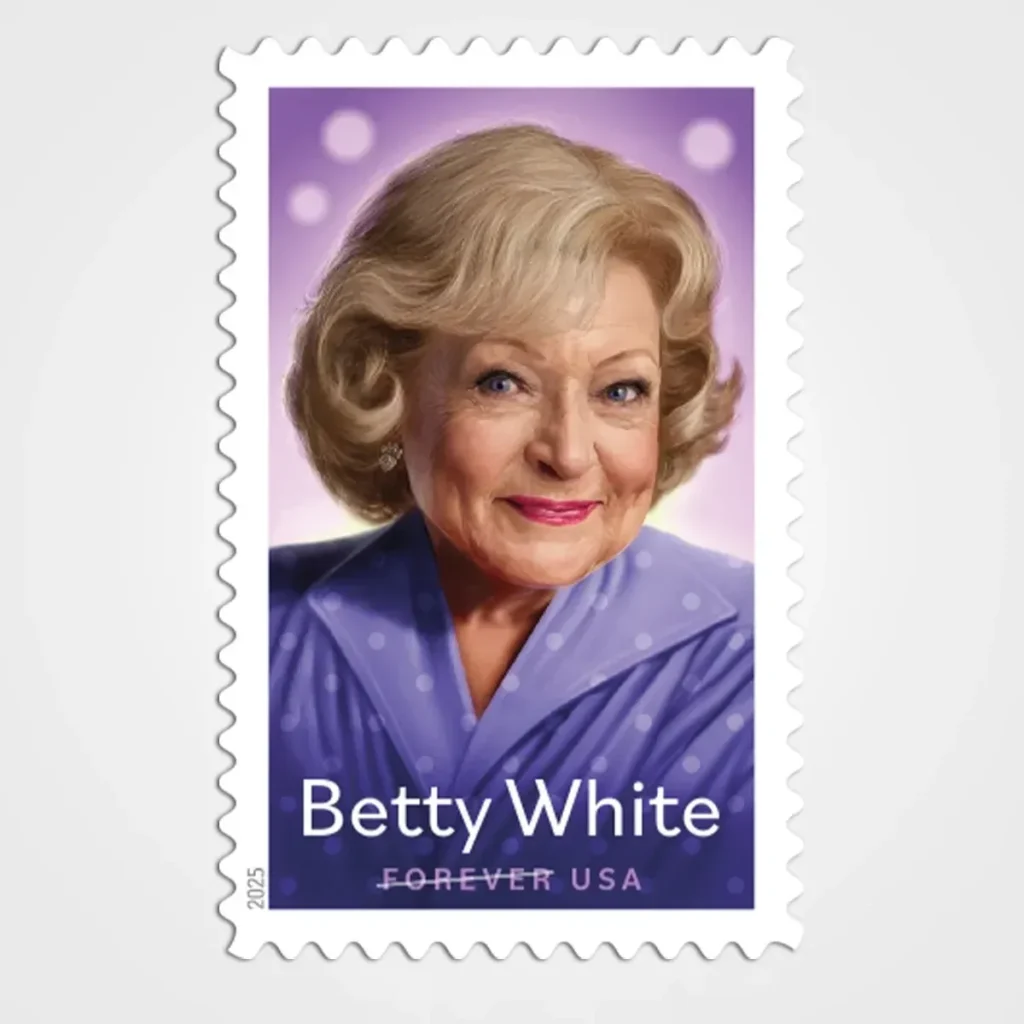 Betty White Stamps - Forever First Class Postage Stamps