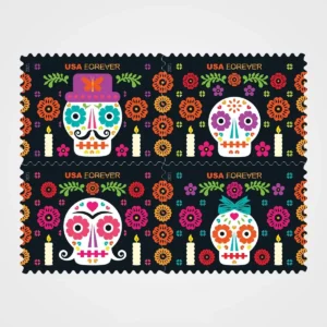 Day of the Dead Stamps - Forever First Class Postage Stamps