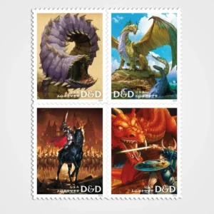 Dungeons & Dragons Stamps - Forever First Class Postage Stamps
