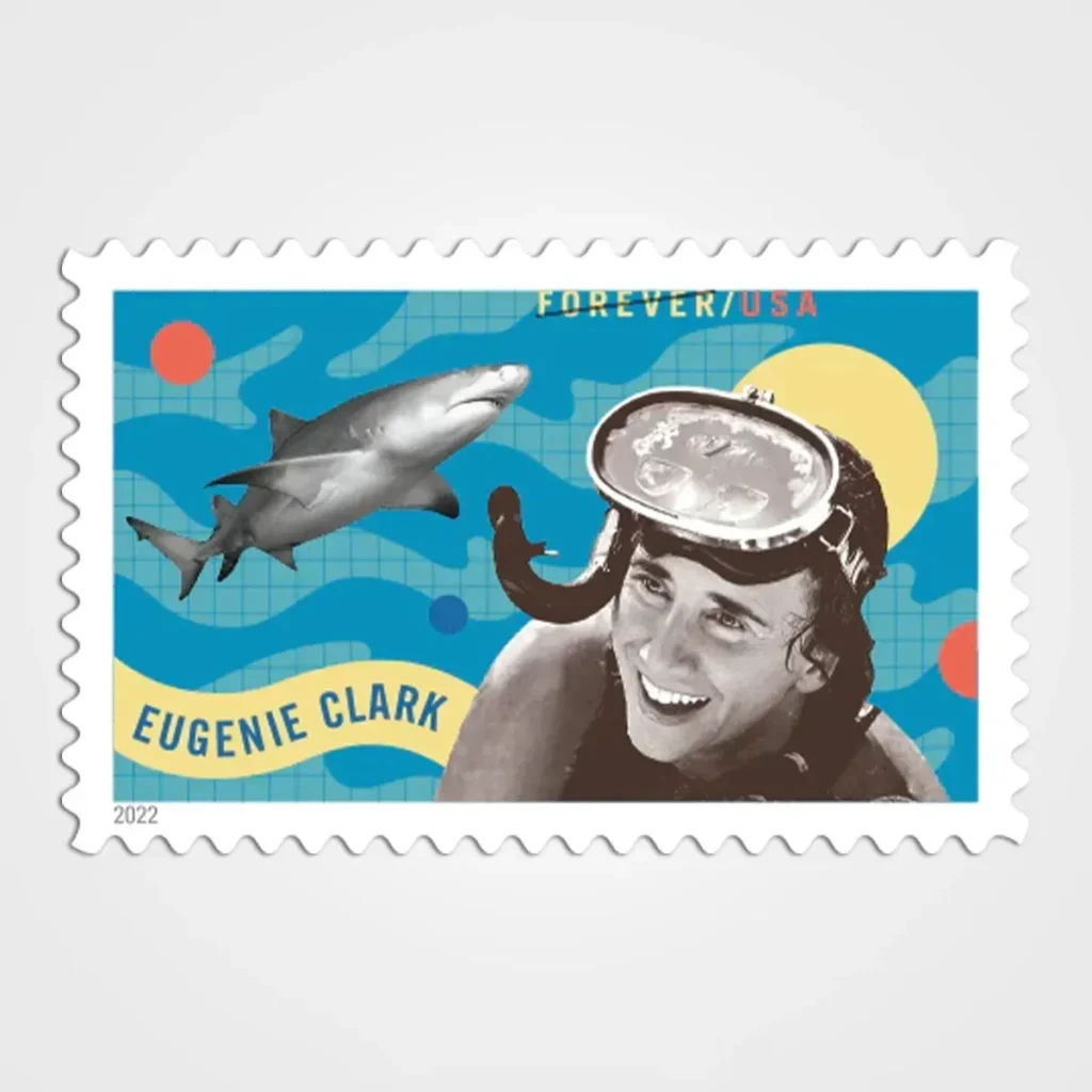 Eugenie Clark Stamps - Forever First Class Postage Stamps