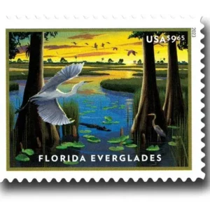 2023 $9.65 Florida Everglades stamps