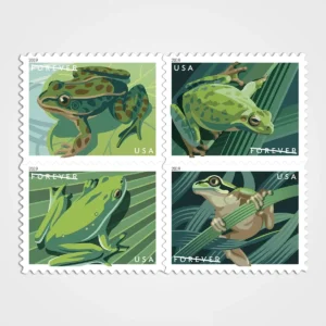 Frogs Stamps - Forever First Class Postage Stamps