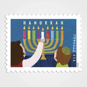 Hanukkah 2020 Stamps - Forever First Class Postage Stamps