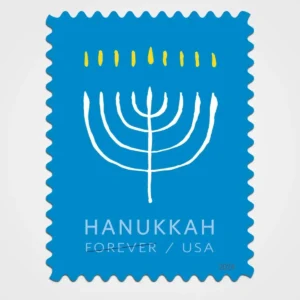 Hanukkah 2024 Stamps - Forever First Class Postage Stamps