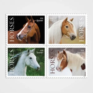 Horses Stamps - Forever First Class Postage Stamps