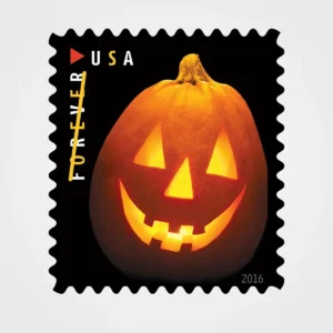 Jack-o'-lanterns Stamps - Forever First Class Postage Stamps