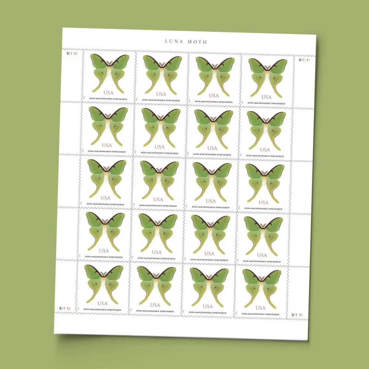 Luna Moth Stamps - Image 2