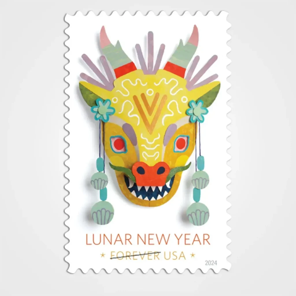Lunar New Year · Year of the Dragon Stamps - Forever First Class Postage Stamps