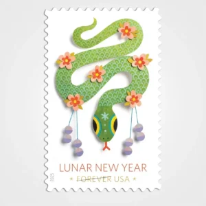 Lunar New Year · Year of the Snake Stamps - Forever First Class Postage Stamps