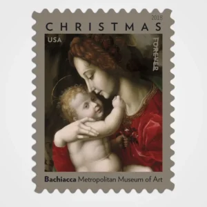 Madonna and Child by Bachiacca Stamps - Forever First Class Postage Stamps