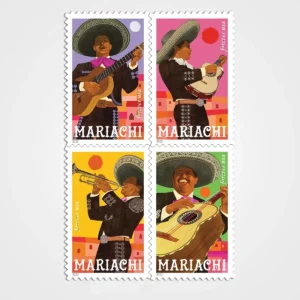 Mariachi Stamps - Forever First Class Postage Stamps