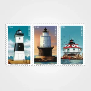 Mid-Atlantic Lighthouses Stamps - Forever First Class Postage Stamps