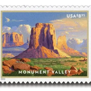 Monument Valley-Scenic Landscape stamps