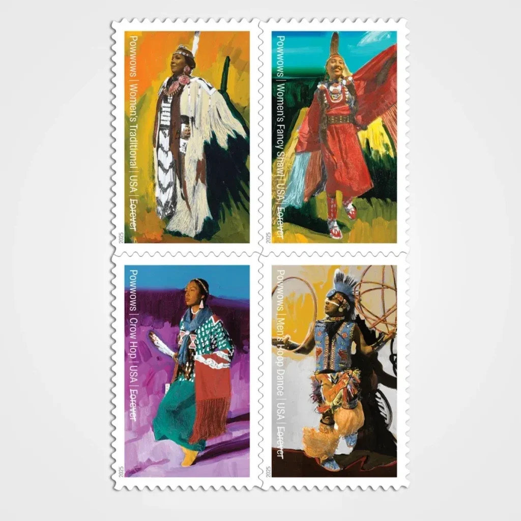Powwows: Celebrating Native American Culture Stamps - Forever First Class Postage Stamps