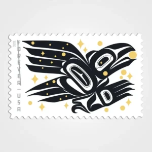 Raven Story Stamps - Forever First Class Postage Stamps