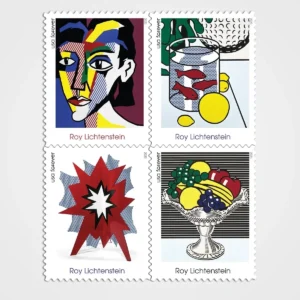 Roy Lichtenstein Stamps - Forever First Class Postage Stamps