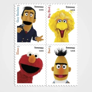 Sesame Street Stamps - Forever First Class Postage Stamps