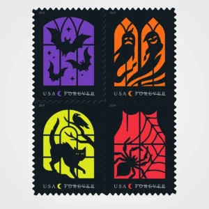 Spooky Silhouettes Stamps - Forever First Class Postage Stamps