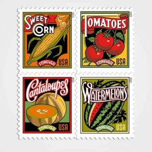 Summer Harvest Stamps - Forever First Class Postage Stamps