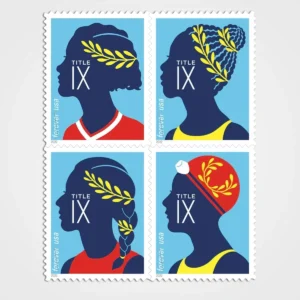 Title IX Stamps - Forever First Class Postage Stamps