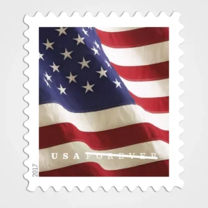 U.S. Flag 2017 Stamps - Forever First Class Postage Stamps
