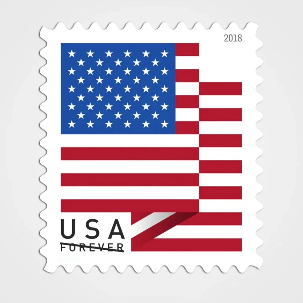 U.S. Flag 2018 Stamps - Forever First Class Postage Stamps