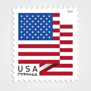U.S. Flag 2018 Stamps - Forever First Class Postage Stamps