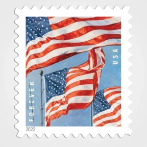 U.S. Flag 2022 Stamps - Forever First Class Postage Stamps