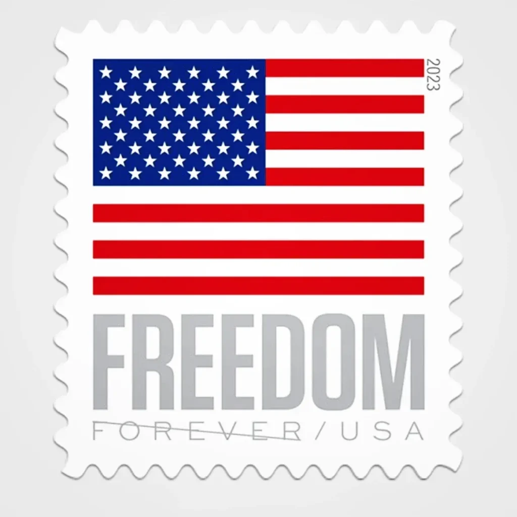 U.S. Flag 2023 Stamps - Forever First Class Postage Stamps