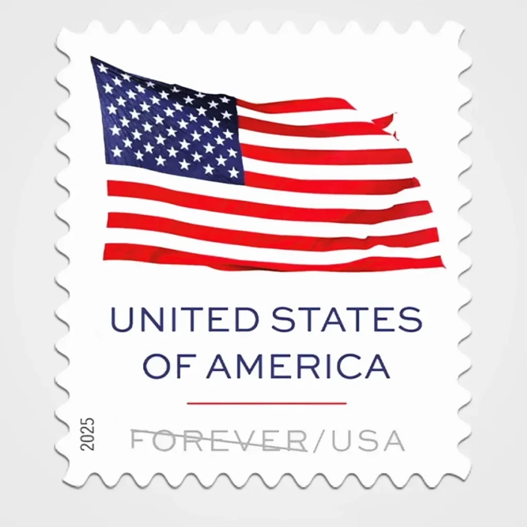 U.S. Flag 2025 Stamps - Forever First Class Postage Stamps