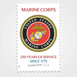 U.S. Marine Corps 250th Stamps - Forever First Class Postage Stamps