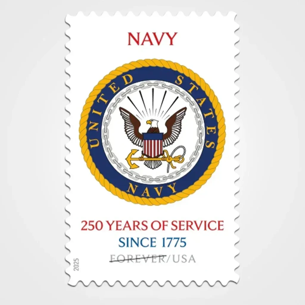 U.S. Navy 250th Stamps - Forever First Class Postage Stamps