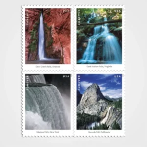 Waterfalls Stamps - Forever First Class Postage Stamps